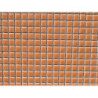 Orange clair micro mosaïque brillant par 100g