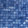 Mosaïque bleu gris marbré émaux de venise 1.5 cm vendu par 25 carreaux de 1.5 par 1.5cm
