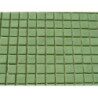 Vert mosaique vert émaux vert clair  carré 1.5 cm par plaque de 32.7 cm