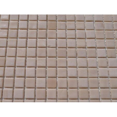 Mosaïque rose chair clair émaux de Venise vendu par 25 carreaux de 1.5 par 1.5cm