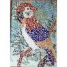 Canard en mosaïque modèle pour s'inspirer en loisirs créatif