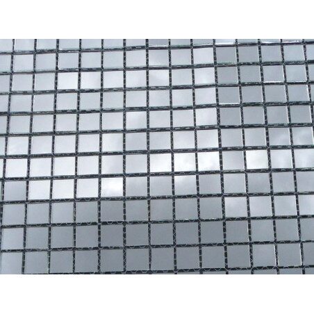 Miroir mosaïque 2 par 2 cm plaque de 30.5 par 30.5 cm