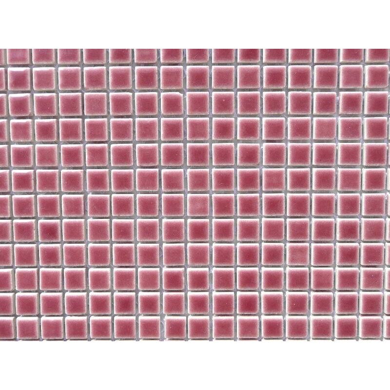 Rose framboise micro mosaïque brillant par 100g