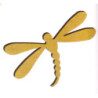 Libellule 15 cm support bois pour mosaïque