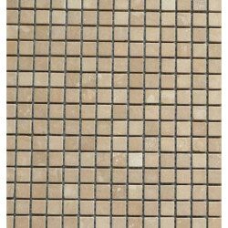 Brun noisetier mat mosaïque 1.5 cm marbre plaque de 36 carreaux
