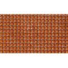 Brun micro mosaïque vetrocristal uni 10 mm par plaque 30.5 cm