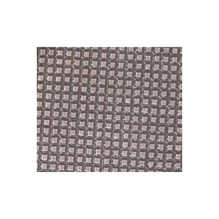 Rose mauve clair micro mosaïque vetrocristal uni 10 mm par plaque 30.5 cm