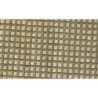 Blanc ivoire micro mosaique vetrocristal 10 mm par plaque 30 cm