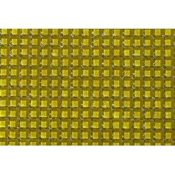Jaune vif micro mosaïque vetrocristal par 64 carreaux