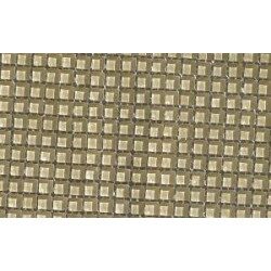 Blanc ivoire micro mosaïque vetrocristal par 64 carreaux