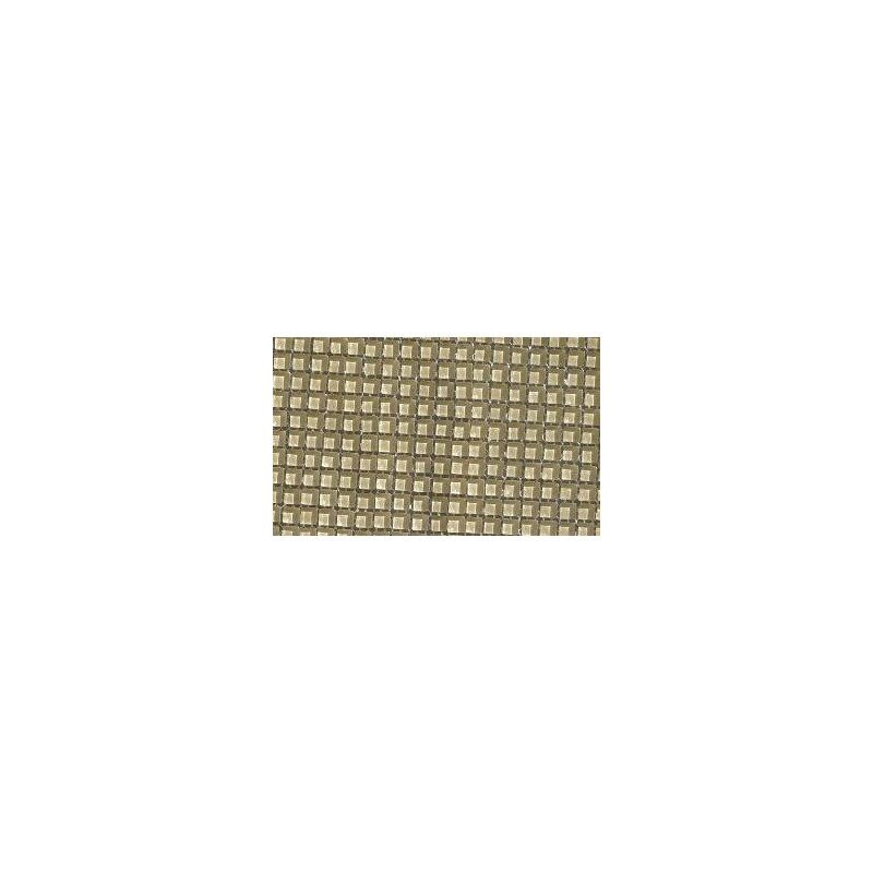 Blanc ivoire micro mosaïque vetrocristal par 64 carreaux