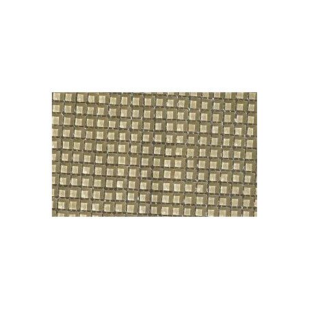Blanc ivoire micro mosaïque vetrocristal par 64 carreaux