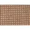 Brun chamois micro mosaïque vetrocristal par 64 carreaux