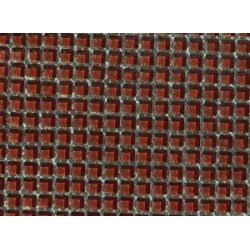 Brun chocolat micro mosaïque vetrocristal par 64 carreaux