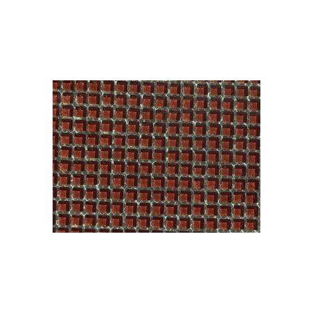 Brun chocolat micro mosaïque vetrocristal par 64 carreaux